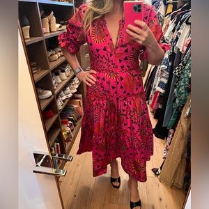 Farm Rio Drop Waist Dress - New With Tags